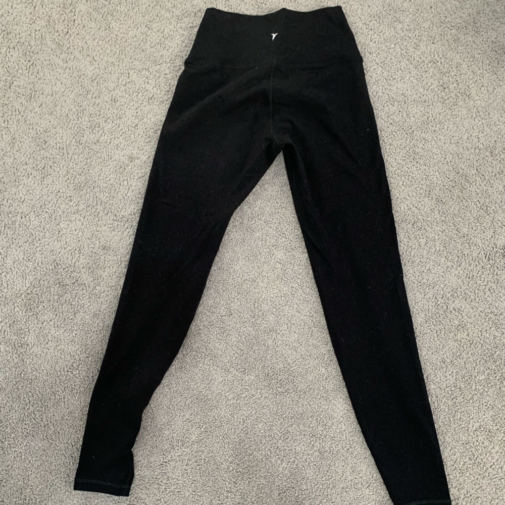 Old Navy Black leggings. Size: S. Lightly worn